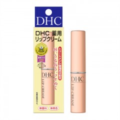 日本DHC橄榄护唇膏淡化唇纹持久滋润保湿防干裂润唇膏无色护唇1.5g