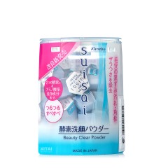 日本Kanebo嘉娜宝Suisai酵母洗颜粉酵素洁面粉保湿去黑头角质0.4g32粒