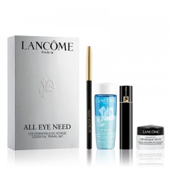 法国兰蔻Lancôme眼部化妆睫毛膏卸妆水眼霜眼线笔4件套