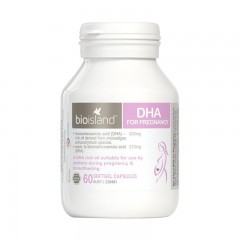澳洲bioisland 孕婦海藻油DHA 60粒/瓶