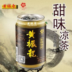黄振龙黑罐甜味凉茶 植物饮料凉茶 310mL*24罐