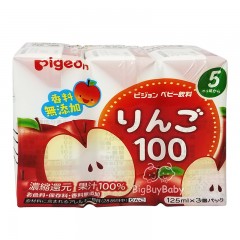 预售Pigeon - 蘋果汁 (125ml x 3支)